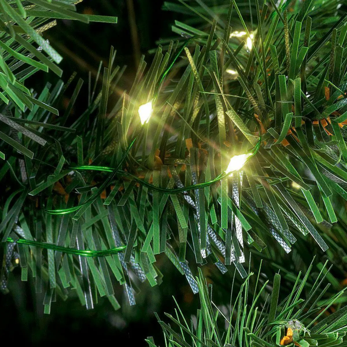 Luces De Navidad>DecoWoerner Cadena De Luces LED Con Alambre Para Los árboles, Para Exteriores, 540 LED, 140 Cm verde