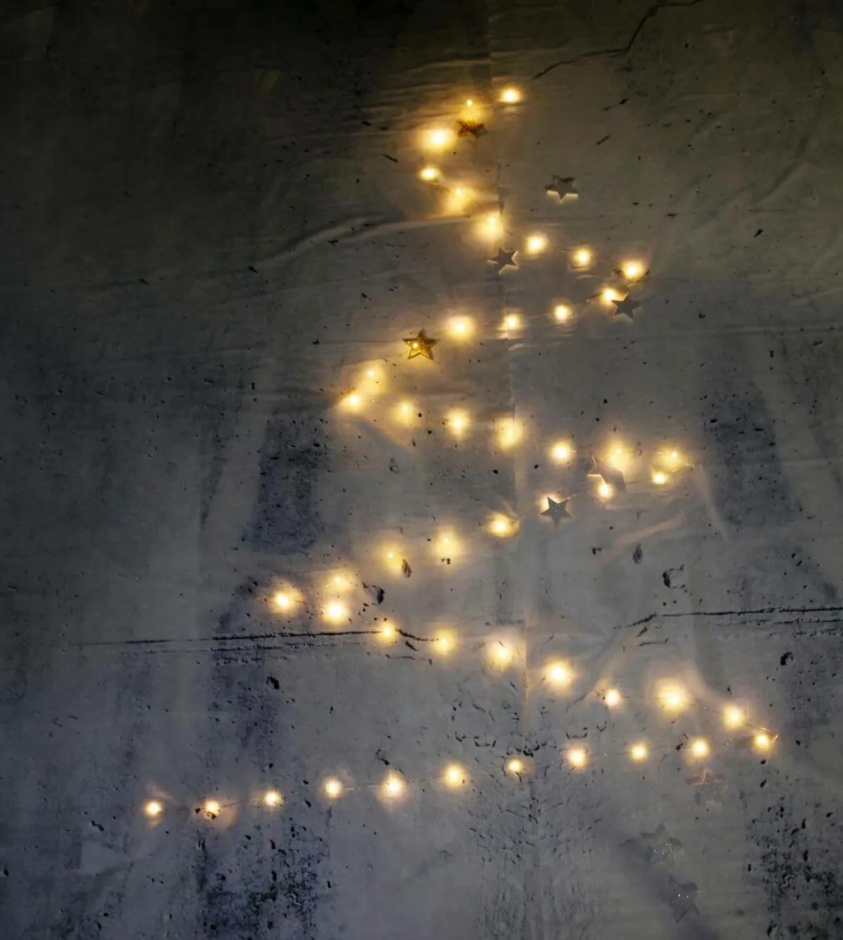 Luces De Navidad>DecoWoerner Cadena De Luces LED Con Alambre Con Baterías Para Exteriores, 100 LED, 10 M plata