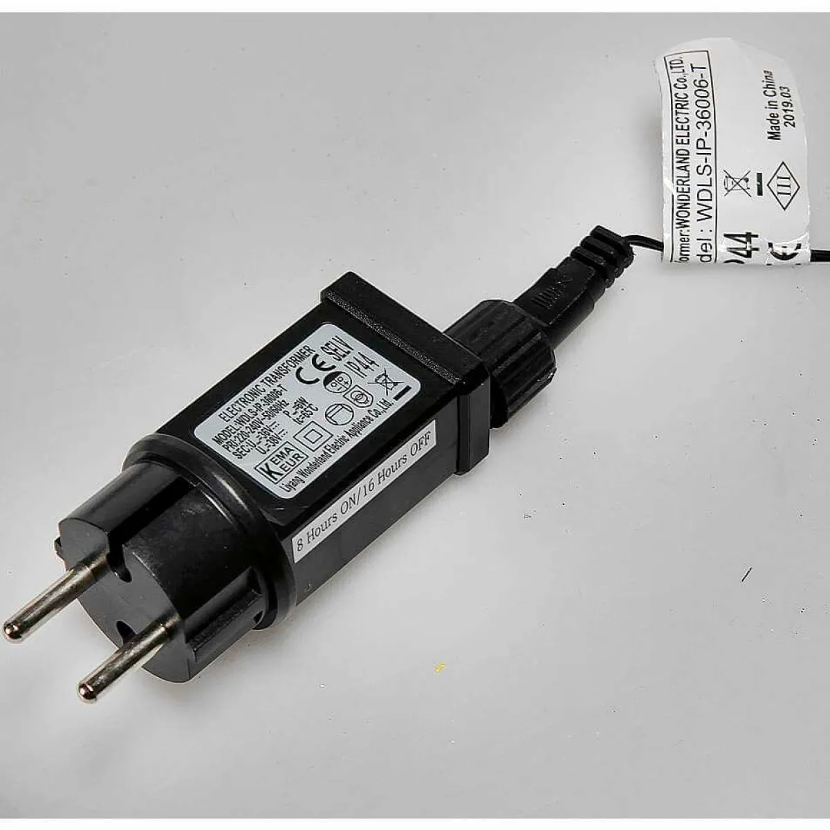 Luces De Navidad>DecoWoerner Cadena De Luces LED Intermitentes Con Temporizador Para Exteriores, 6 M