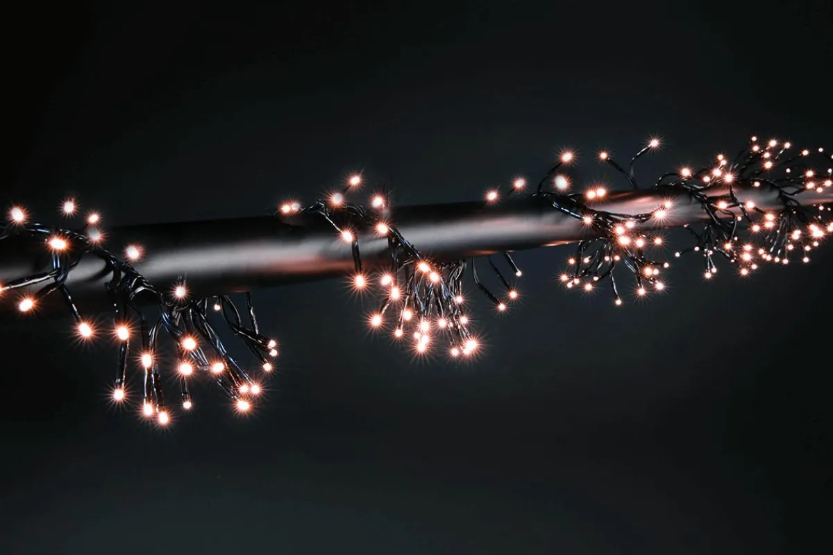 Luces De Navidad>DecoWoerner Cadena De Luces LED Intermitentes Con Temporizador Para Exteriores, 10 M