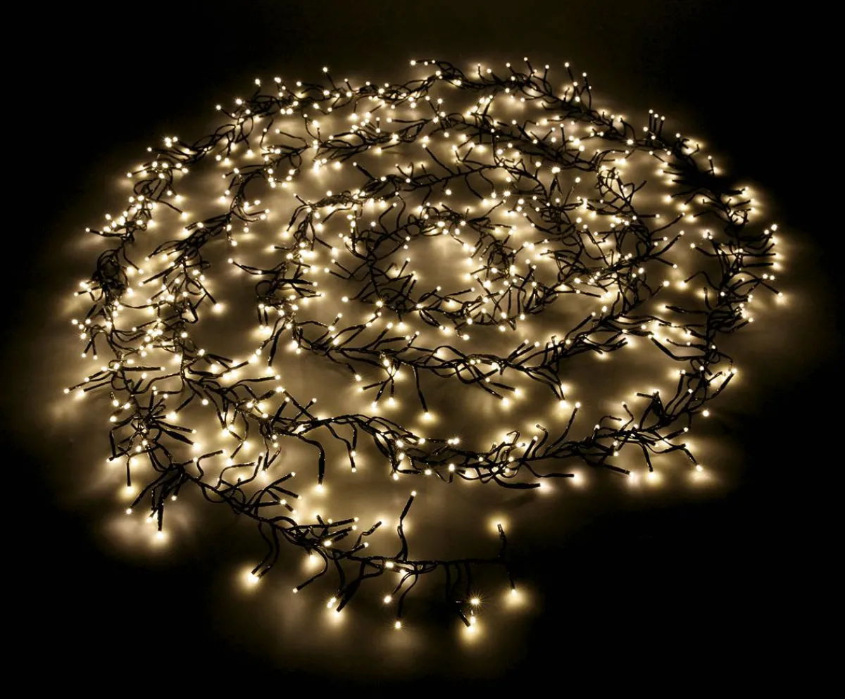 Luces De Navidad>DecoWoerner Cadena De Luces LED Intermitentes Con Temporizador Para Exteriores, 10 M