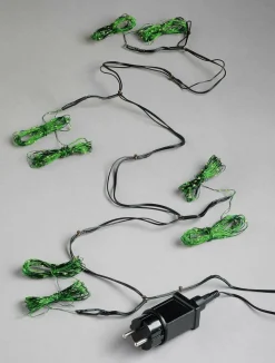 Luces De Navidad>DecoWoerner Cadena De Luces LED Para árboles De Navidad, 4 Ramales De 4 M Cada Uno verde
