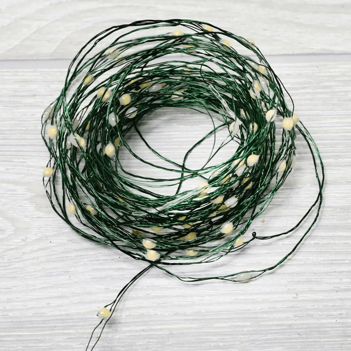 Luces De Navidad>DecoWoerner Cadena De Luces LED XL Con Alambre Para Exteriores, 100 LED, 10 M verde