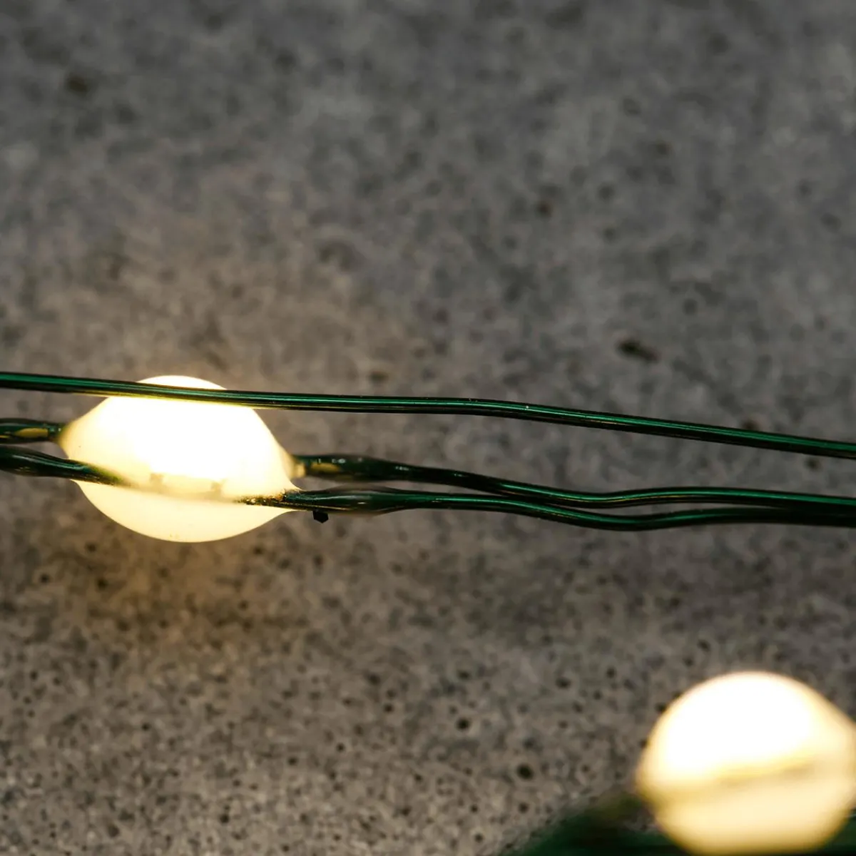Luces De Navidad>DecoWoerner Cadena De Luces LED XL Con Alambre Para Exteriores, 100 LED, 10 M verde