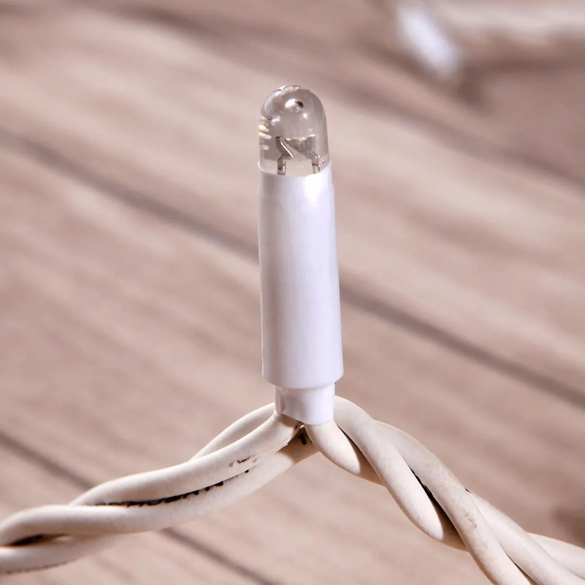 Luces De Navidad>DecoWoerner Cadena De Luz De Bajo Voltaje Blanca 10m IP44 Cálido blanco