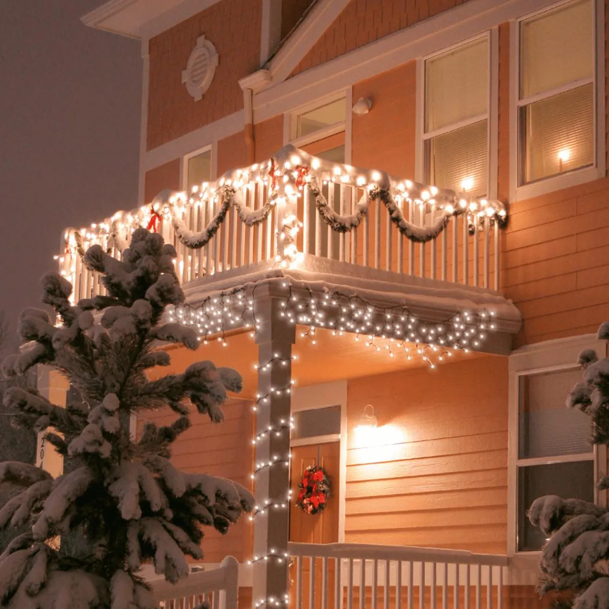 Luces De Navidad>DecoWoerner Cadena De Luz De Bajo Voltaje Blanca 10m IP44 Cálido blanco