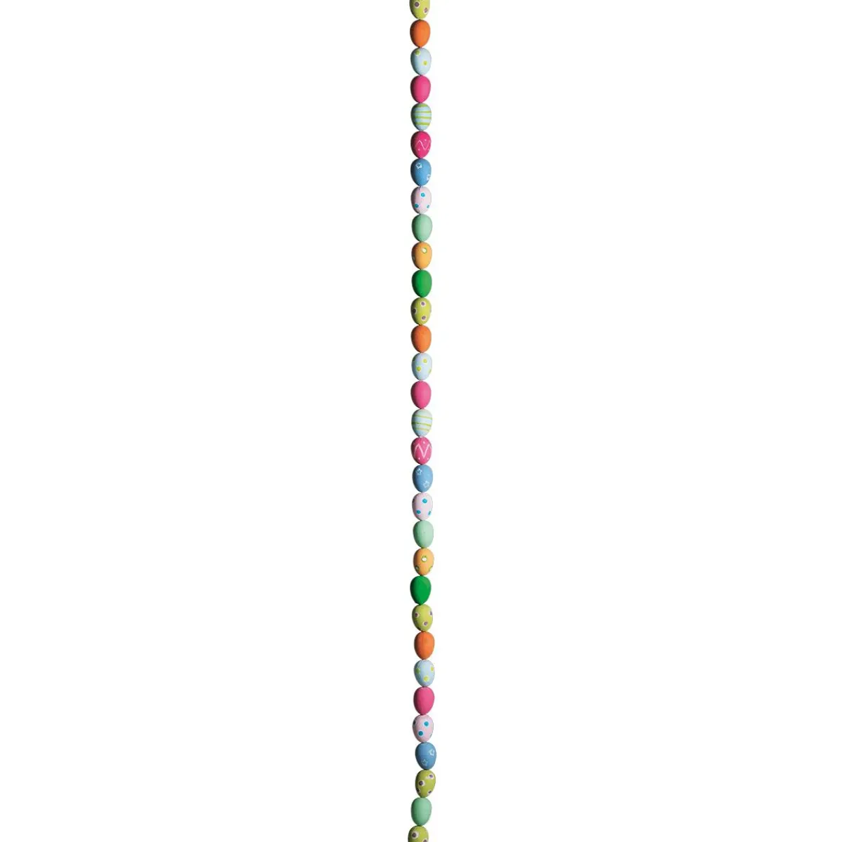 Decoración De Pascua>DecoWoerner Cadena Decorativa Con Huevos De Pascua Coloridos Patrón, 180 Cm multicolor
