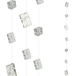 Figuras De Navidad>DecoWoerner Cadena Decorativa De Paquetes Color Plateado, 270 Cm plata
