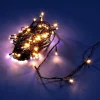 Luces De Navidad>DecoWoerner Cadena Portacables LED Para Interiores, 24 M Sin Cable De Alimentación, Verde