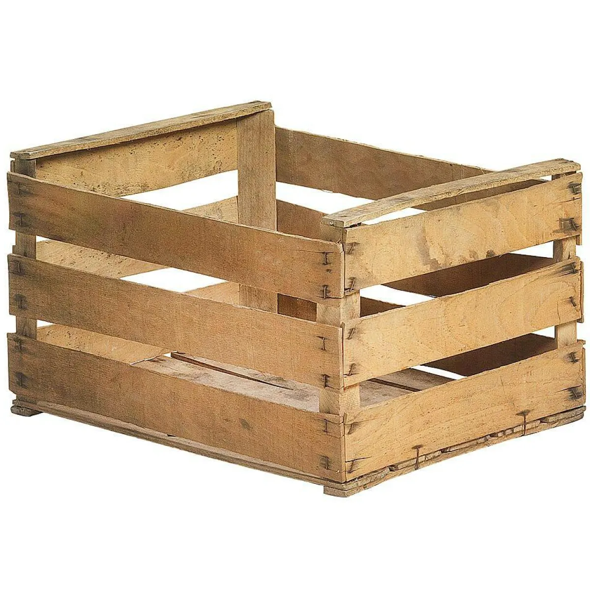 Expositores Para Tiendas|Decoración Natural>DecoWoerner Caja De Frutas Original, Longitud 50 Cm marrón