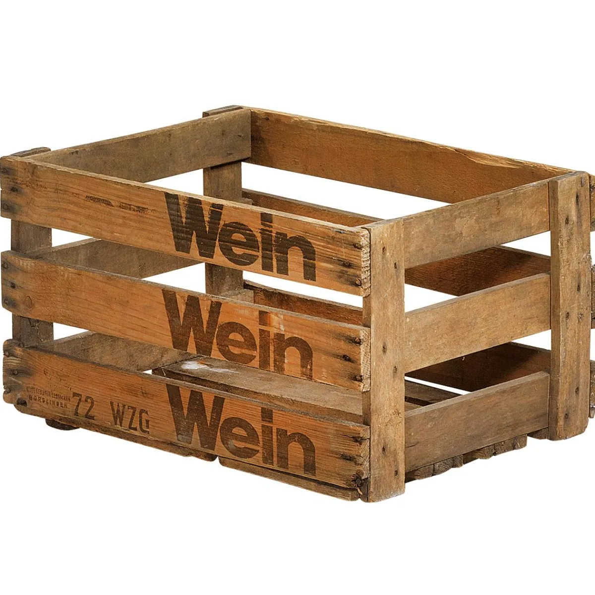 Decoración Natural|Decoración Temática>DecoWoerner Caja De Vinos Original Longitud 46 Cm marrón