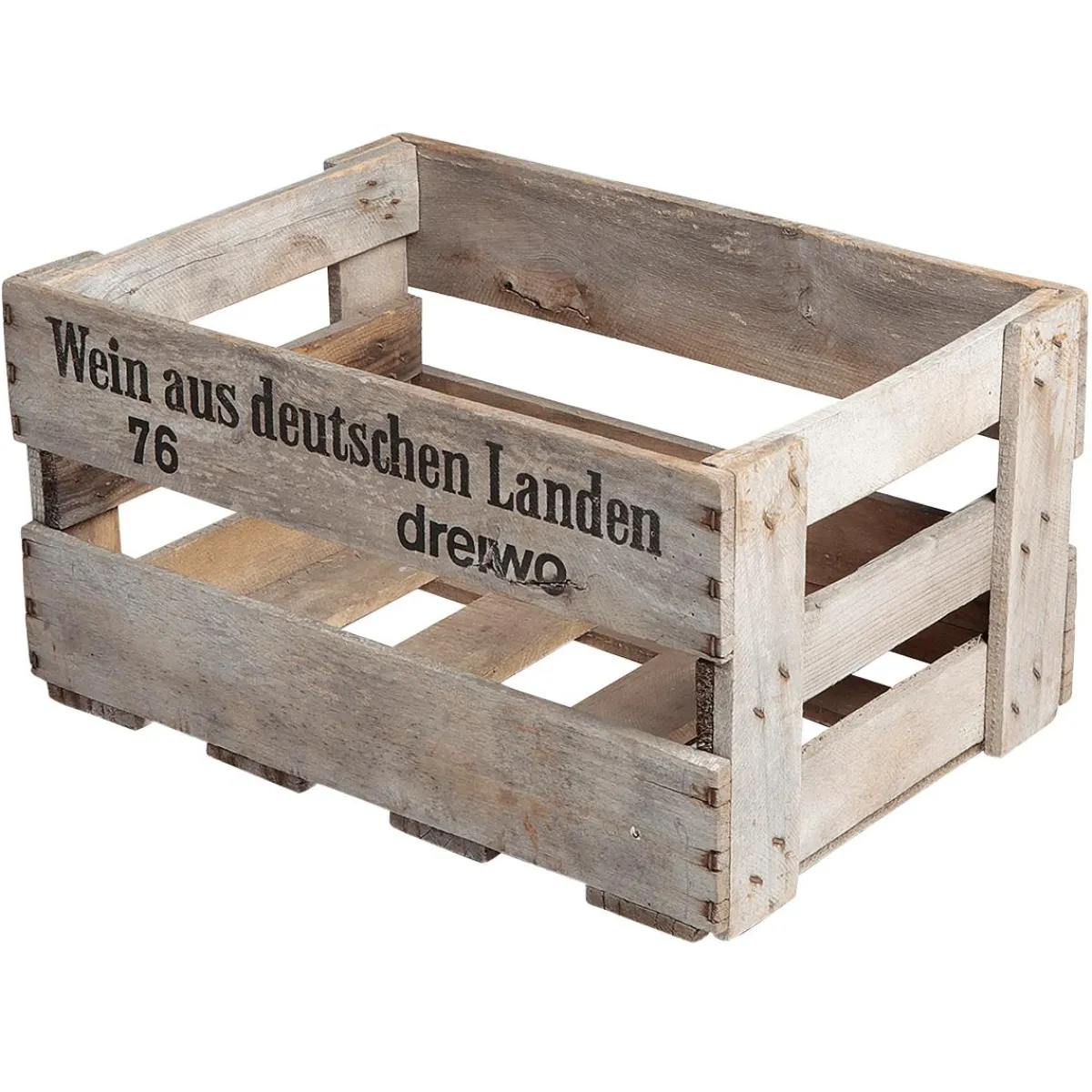 Decoración Natural|Decoración Temática>DecoWoerner Caja De Vinos Original Longitud 46 Cm marrón