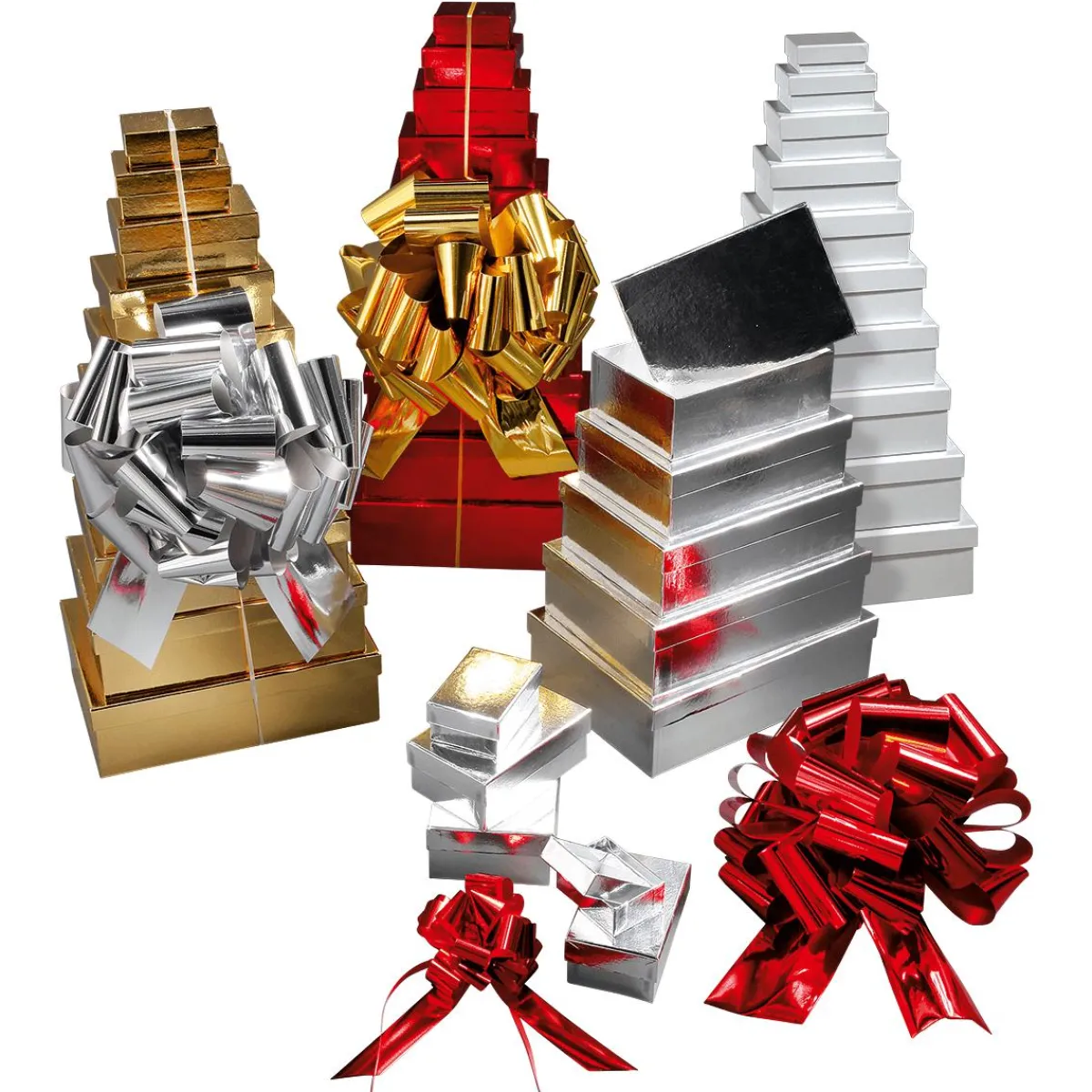 Cajas De Regalo>DecoWoerner Cajas De Cartón De Regalo, , 10 Piezas blanco