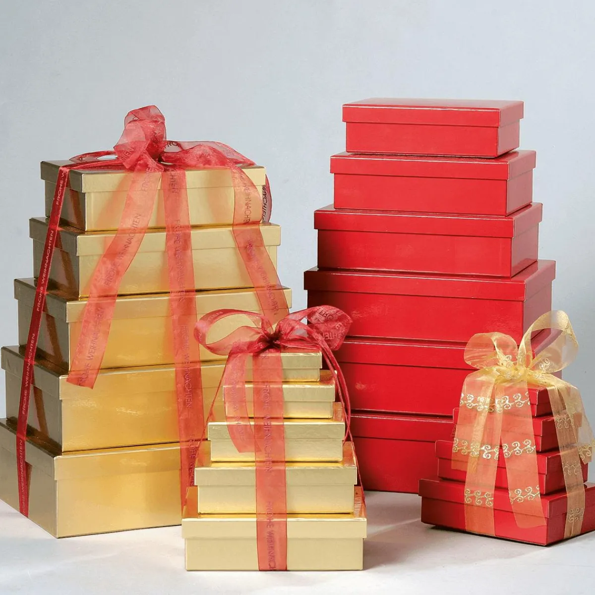Cajas De Regalo>DecoWoerner Cajas De Cartón De Regalo, Color Dorado, 10 Pz. oro