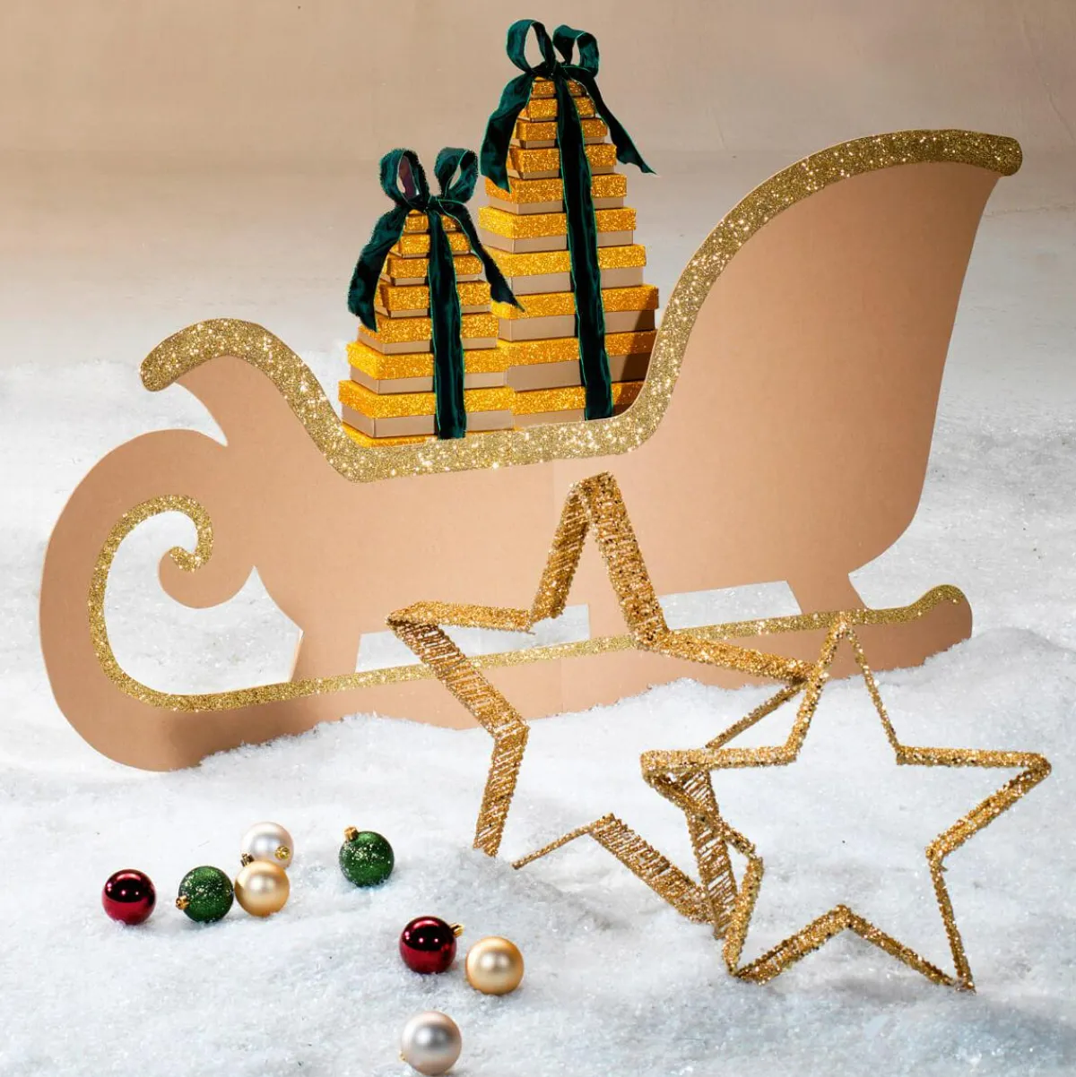 Cajas De Regalo>DecoWoerner Cajas De Cartón De Regalo Color Dorado, 10 Pz. oro