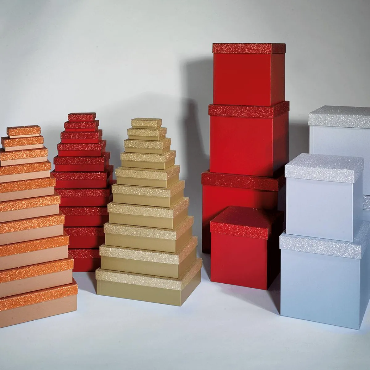 Cajas De Regalo>DecoWoerner Cajas De Cartón De Regalo Color Dorado, 10 Pz. oro