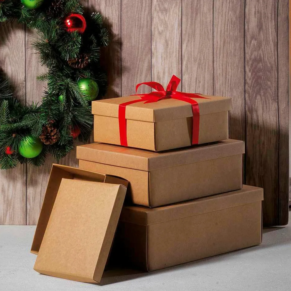 Cajas De Regalo>DecoWoerner Cajas De Cartón De Regalo 24 X 22 X 9,5 Cm 10 Piezas marrón