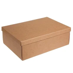Cajas De Regalo>DecoWoerner Cajas De Cartón De Regalo 45,5 X 32 X 15 Cm 10 Piezas marrón