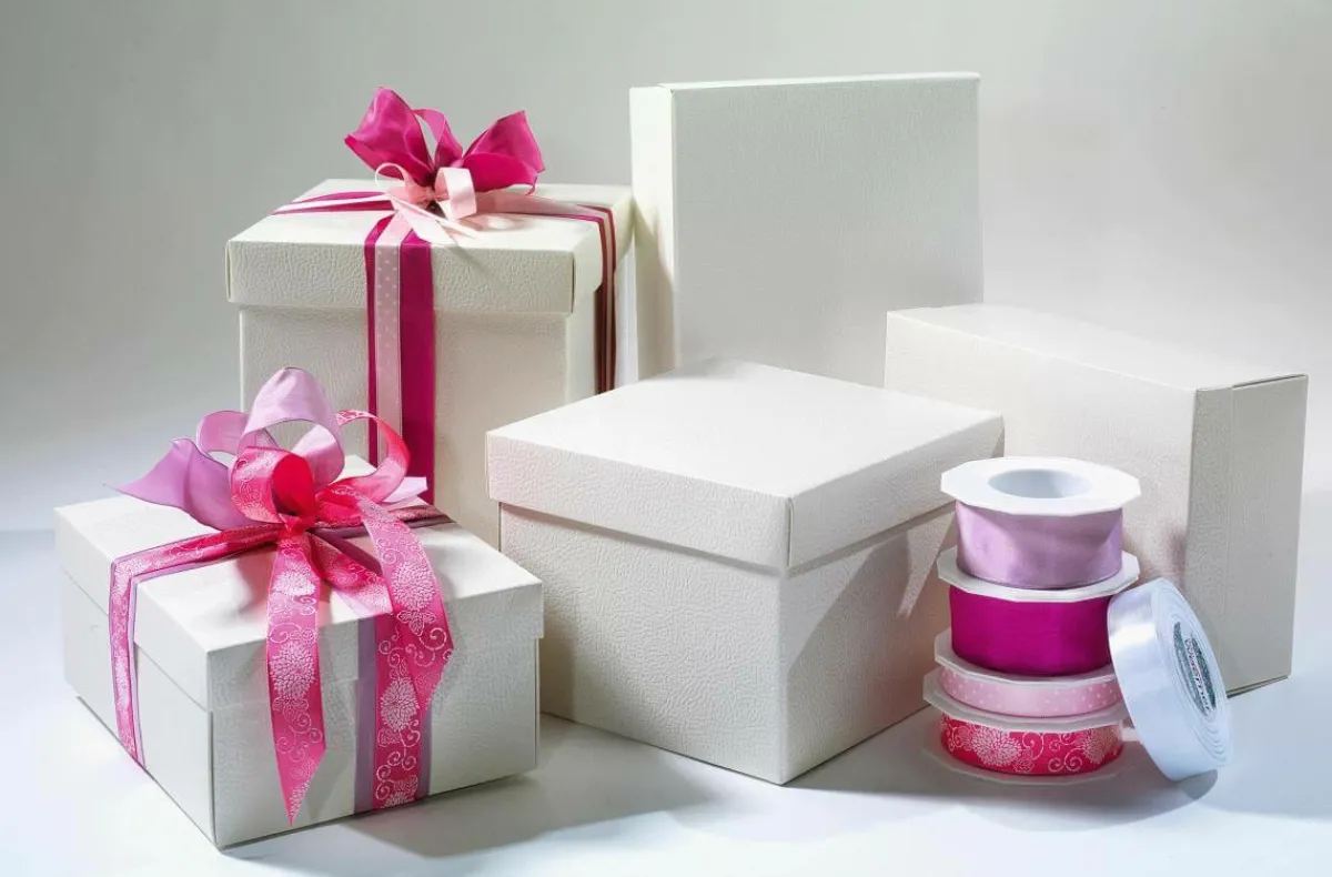 Cajas De Regalo>DecoWoerner Cajas De Regalo 38 X 26 X 10 Cm, Marfil 10 Unidades blanco