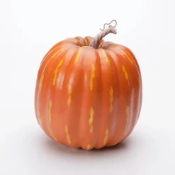 Decoración De Otoño|Verduras Y Hierbas>DecoWoerner Calabaza Decorativa "oval", 21 Cm naranja