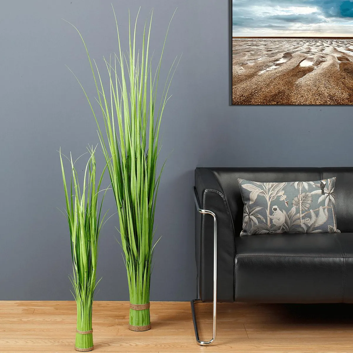 Decoración De Primavera|Hierba Decorativa>DecoWoerner Carrizo Decorativo 90 Cm verde