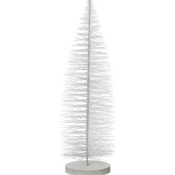Decoración Navideña Xxl>DecoWoerner Cepillo Decorativo Blanco
