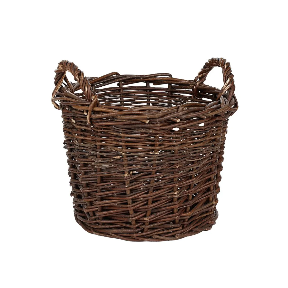 Decoración De Otoño|Macetas Y Artículos De Decoración>DecoWoerner Cesta De Mimbre 24 Cm marrón