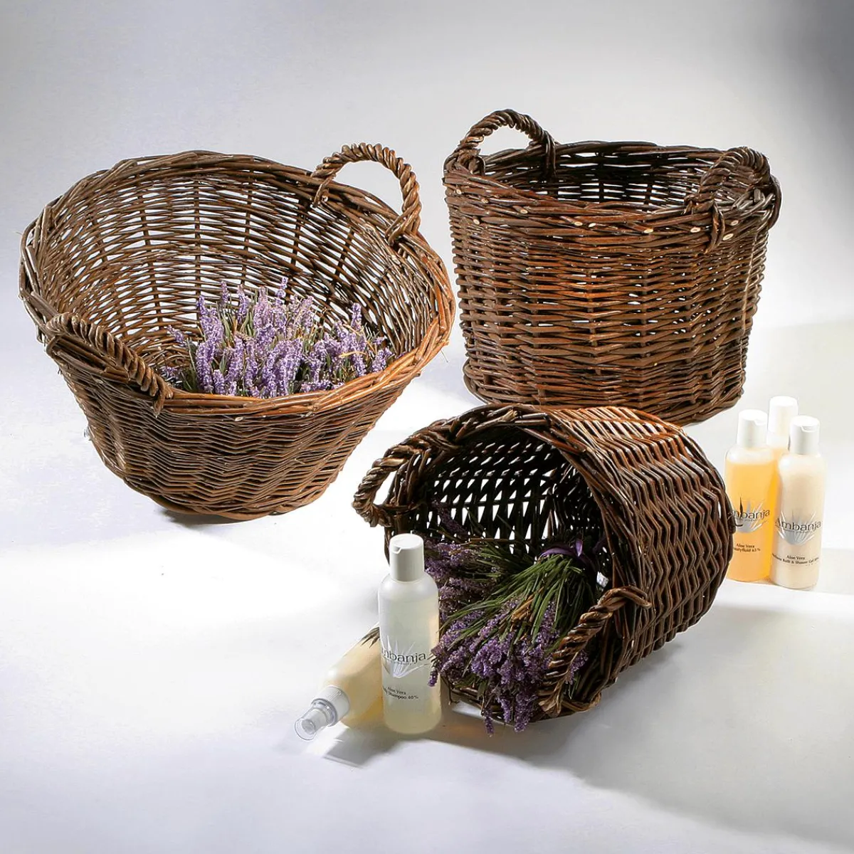Decoración De Otoño|Macetas Y Artículos De Decoración>DecoWoerner Cesta De Mimbre 24 Cm marrón