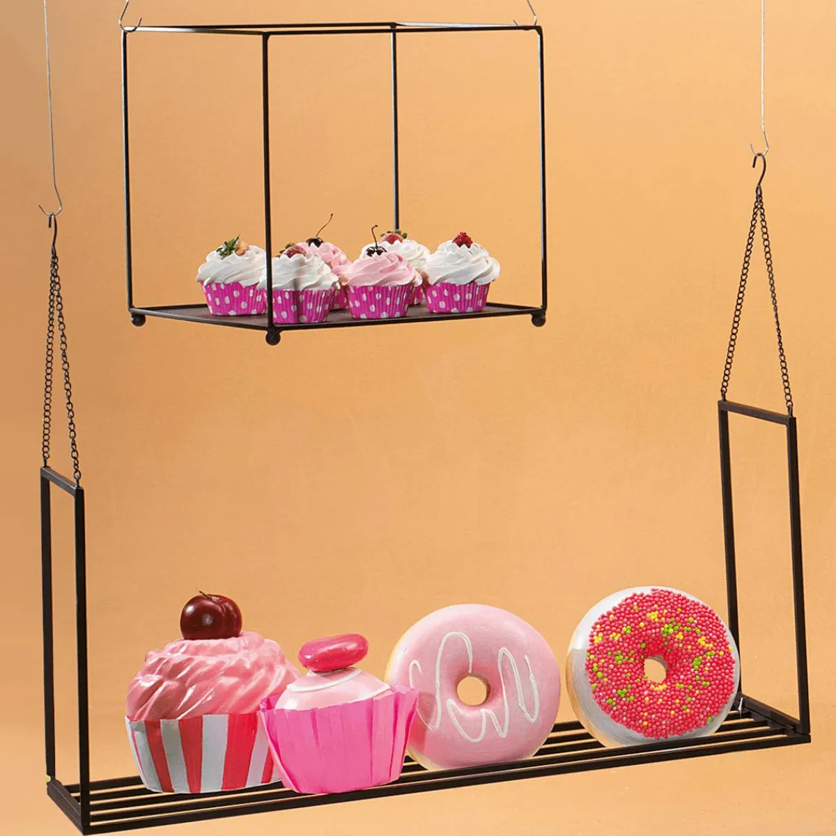 Decoración Temática|Chupetes Xxl>DecoWoerner Chupete De Cereza 20 Cm rosa