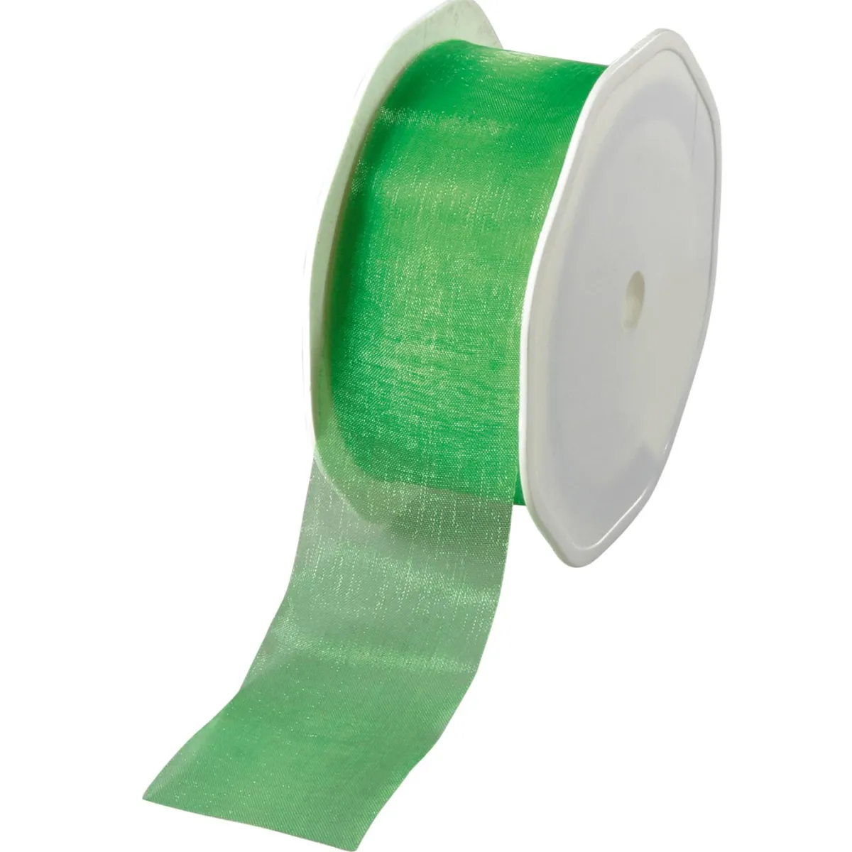 Cintas De Regalo>DecoWoerner Cinta De Chifón, Anchura 38 Mm, Color Primavera verde