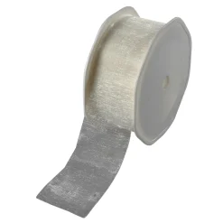 Cintas De Regalo>DecoWoerner Cinta De Chifón, Anchura De 38 Mm, Color Perla blanco