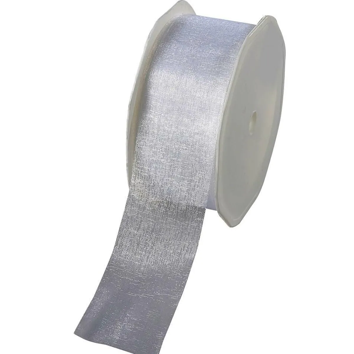 Cintas De Regalo>DecoWoerner Cinta De Chifón, Color , Anchura 38 Mm blanco
