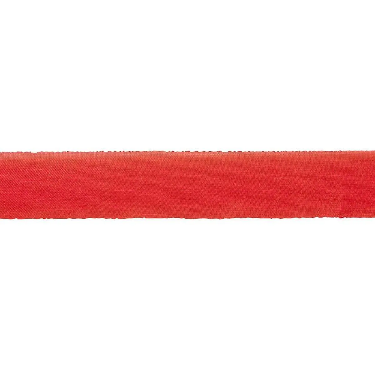 Cintas De Regalo>DecoWoerner Cinta De Chifón Con Alambre, Color , Anchura 25 Mm rojo