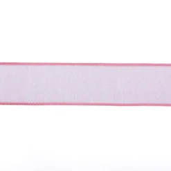 Cintas De Regalo>DecoWoerner Cinta De Chifón Con Alambre, Color Fucsia, Anchura: 25 Mm rosa