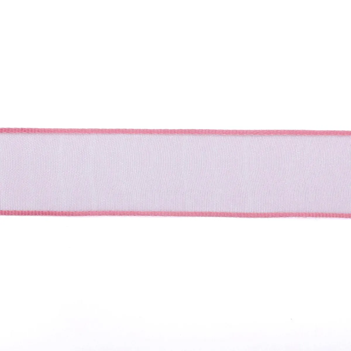 Cintas De Regalo>DecoWoerner Cinta De Chifón Con Alambre, Color Fucsia, Anchura: 25 Mm rosa