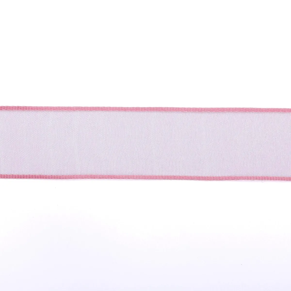 Cintas De Regalo>DecoWoerner Cinta De Chifón Con Alambre, Color Fucsia, Anchura: 40 Mm rosa