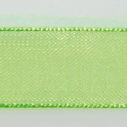 Cintas De Regalo>DecoWoerner Cinta De Gasa Con Orillo 15mm X 50m verde