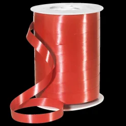 Cintas De Regalo>DecoWoerner Cinta De Poliéster, Anchura De 10 Mm, Roja rojo