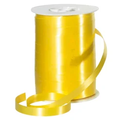 Cintas De Regalo>DecoWoerner Cinta De Poliéster, Anchura De 10 Mm, Amarilla amarillo