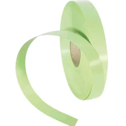 Cintas De Regalo>DecoWoerner Cinta De Poliéster, Anchura De 19 Mm, Blanca verde