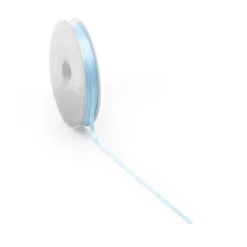 Cintas De Regalo>DecoWoerner Cinta De Raso, 3 Mm X 50 M Claro azul