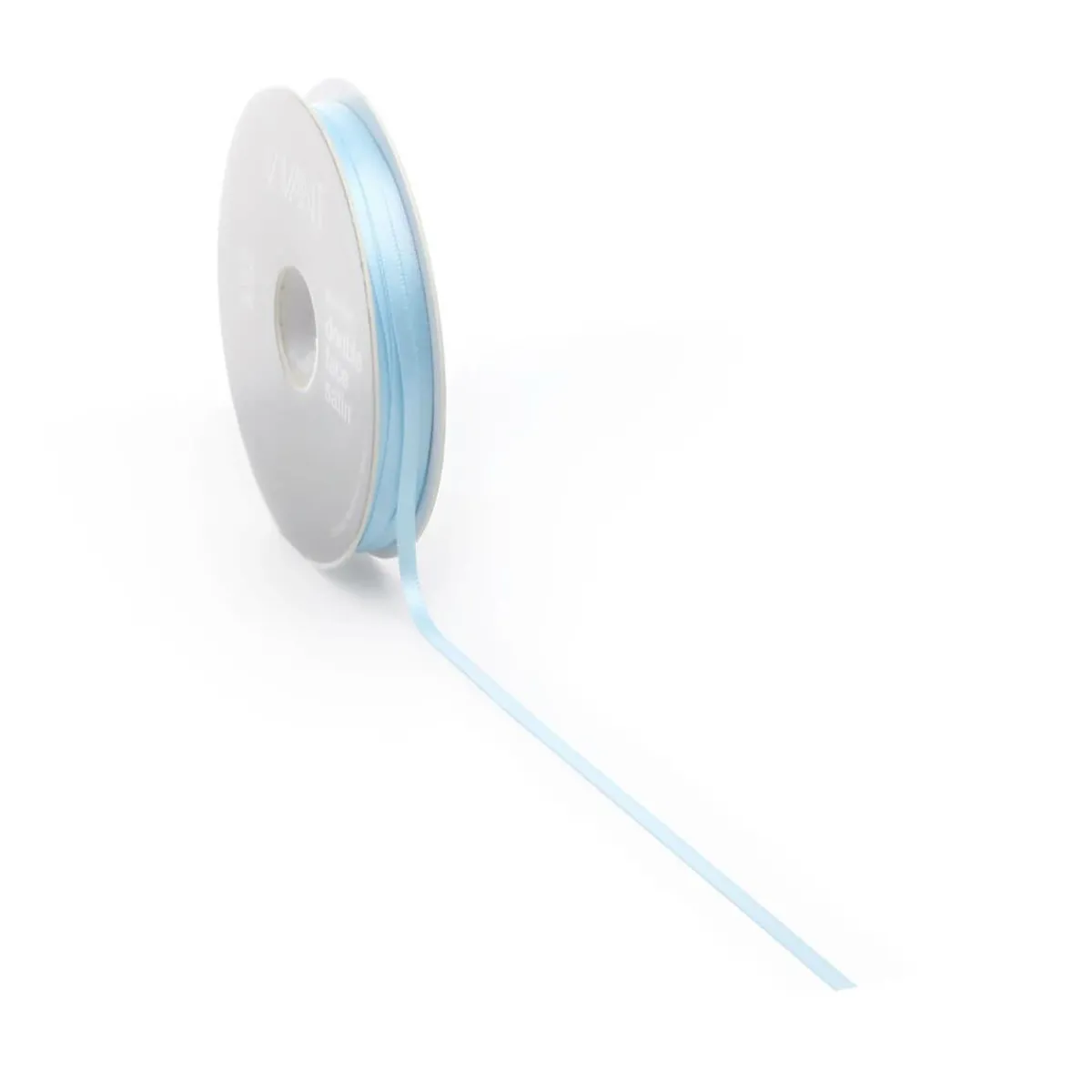 Cintas De Regalo>DecoWoerner Cinta De Raso, 3 Mm X 50 M Claro azul