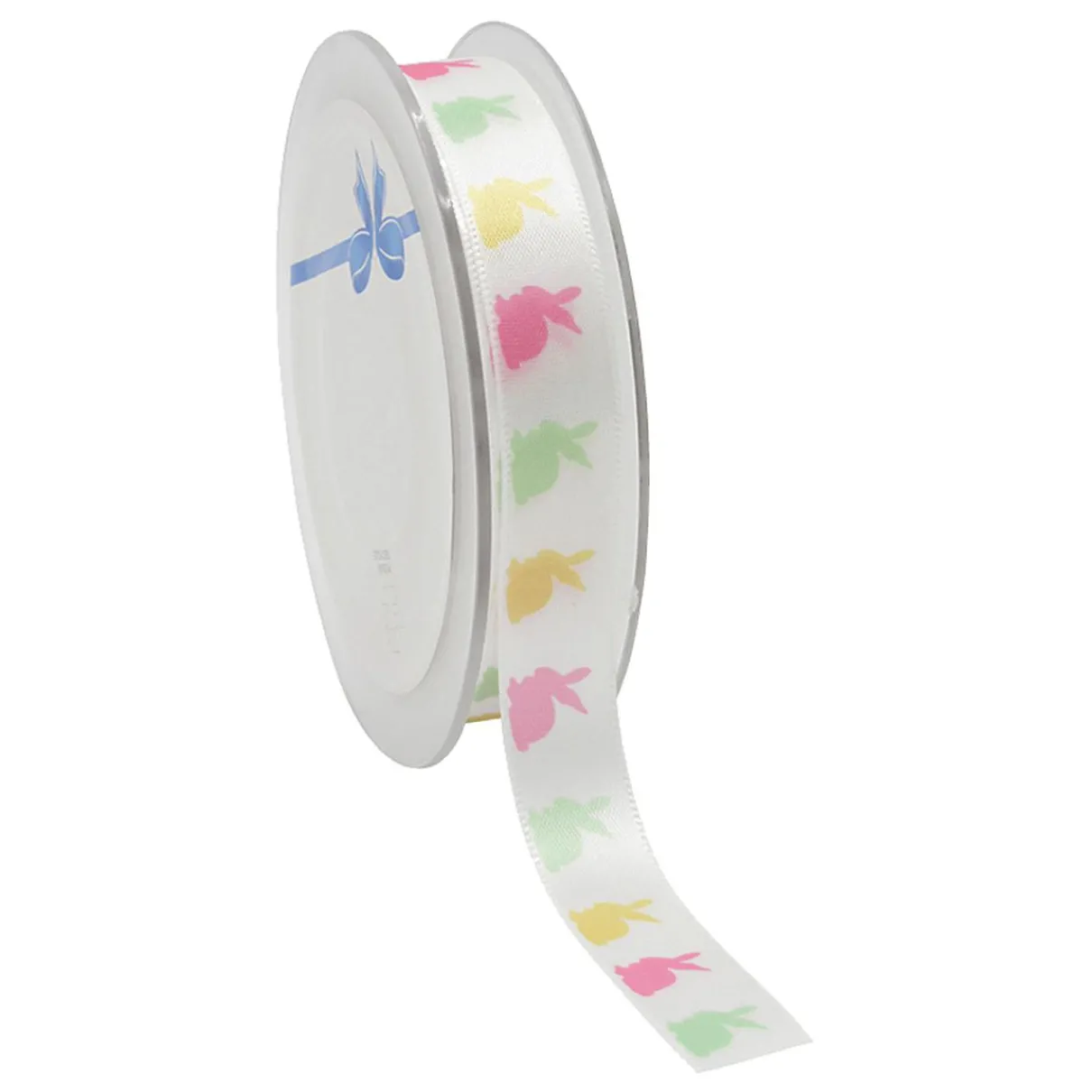 Cintas De Regalo>DecoWoerner Cinta De Raso Conejito De Pascua 15 Mm X 25 M multicolor