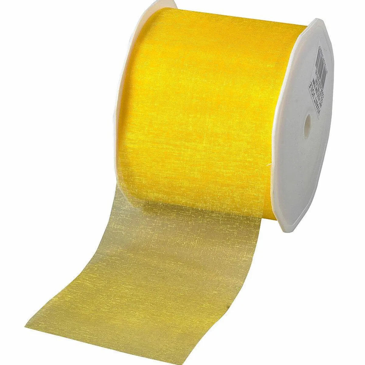 Cintas De Regalo>DecoWoerner Cinta De Regalo De Gasa 70 Mm De Anchura, 25 M amarillo