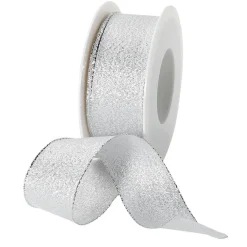 Cintas De Regalo>DecoWoerner Cinta De Regalo "Glamour" 40 Mm X 20 M plata