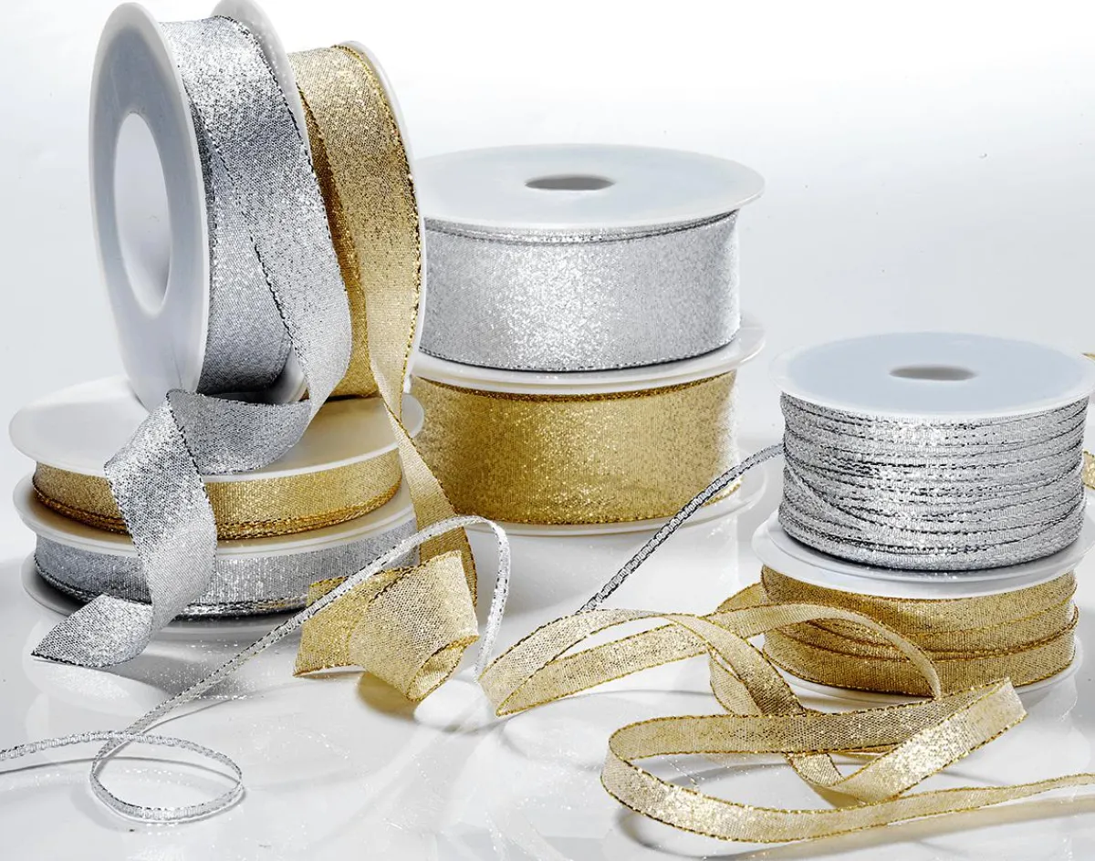 Cintas De Regalo>DecoWoerner Cinta De Regalo "Glamour" 40 Mm X 20 M oro