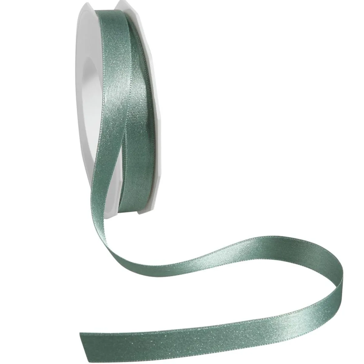 Cintas De Regalo>DecoWoerner Cinta De Satén Mica, 15 Mm, 20 M, Menta verde