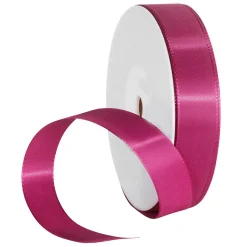 Cintas De Regalo>DecoWoerner Cinta De Tafetán Con Orillo 25 Mm, 50 M, rosa