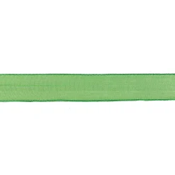 Cintas De Regalo>DecoWoerner Cinta De Tejido Con Borde De Alambre 25 Mm, 25 M, Cal verde
