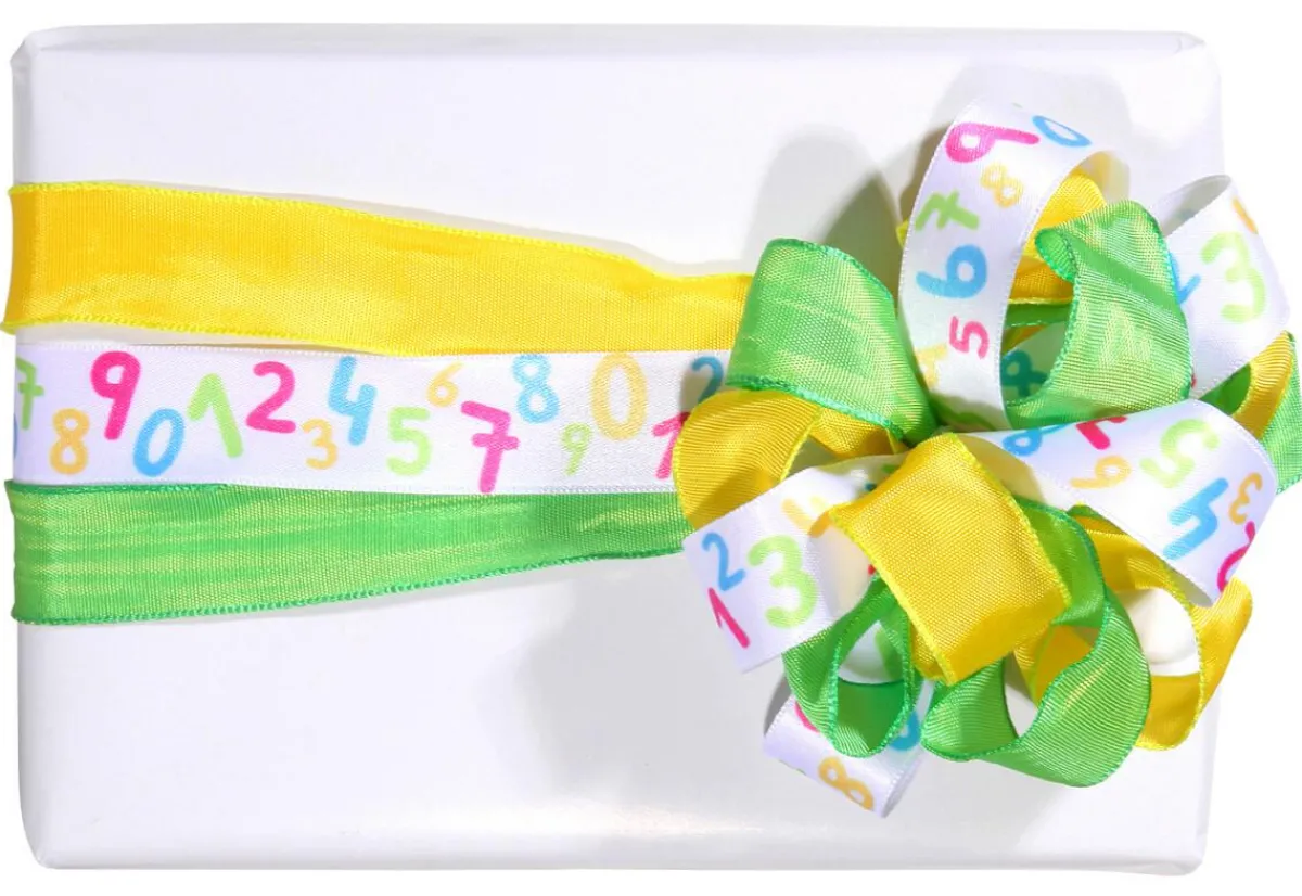 Cintas De Regalo>DecoWoerner Cinta De Tela Con Borde De Alambre, , Anchura 25 Mm amarillo